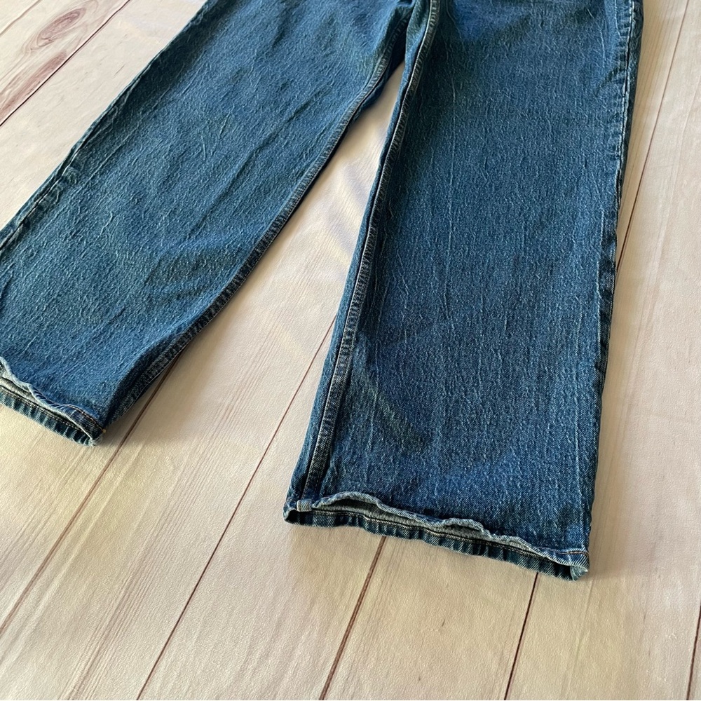 Abercrombie & Fitch The 90s Relaxed Jeans Women’s 32 | 14 R High Rise Curve Love - Picture 3 of 15